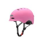 Casco talla MS Rosa para patines (con luz)