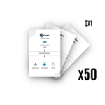Qcharx Laminas HD pack 50