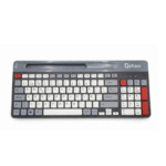 Qcharx Teclado Design inalámbrico con soporte para smartphone